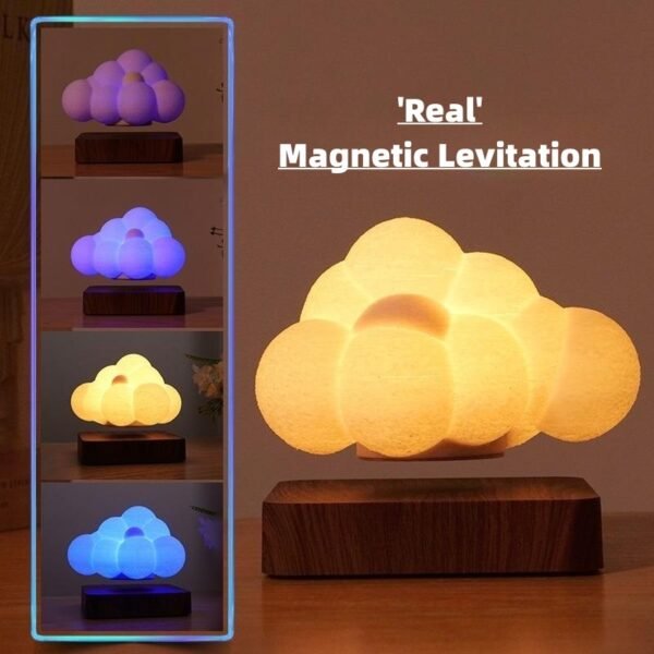 Magnetic Levitating Cloud Lamp