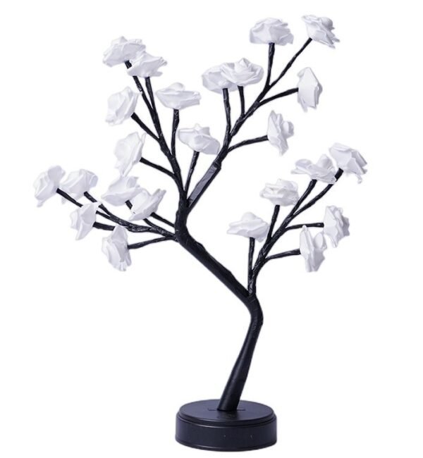 Rose Flower Tree Table Lamp