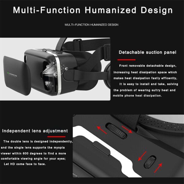 Virtual Reality Headset For Mobile Phone